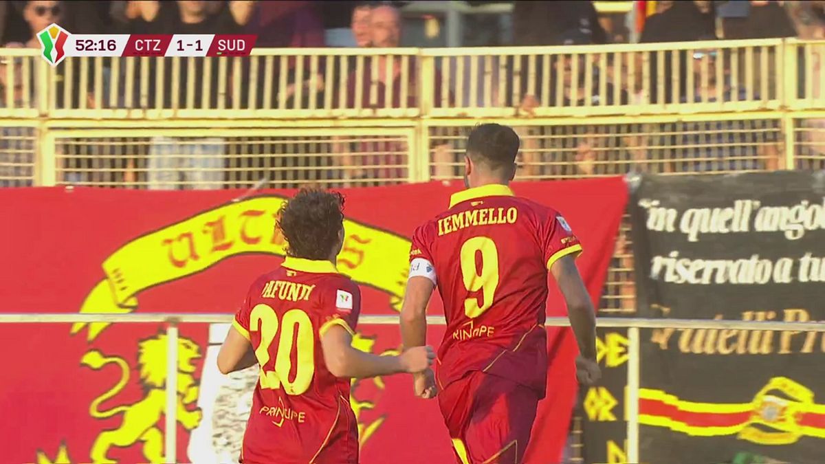 53' | Gol di Iemmello (Catanzaro-Sudtirol 2-1)