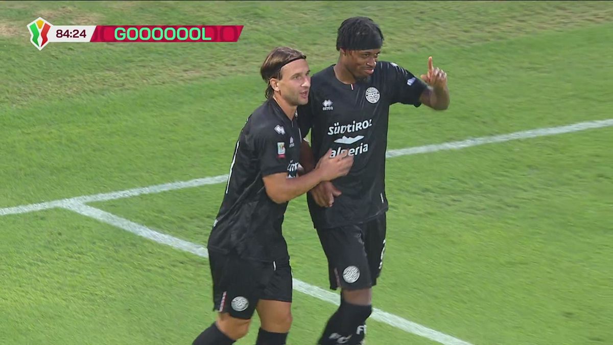 85' | Gol di Mixtur (Catanzaro-Sudtirol 2-2)