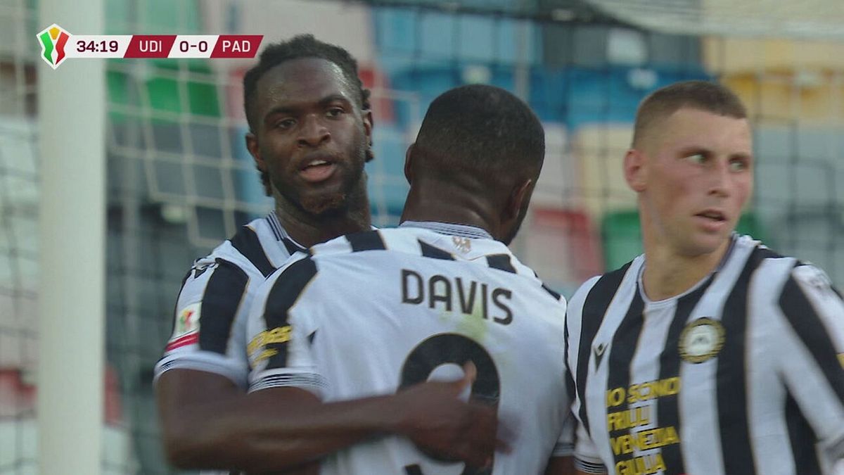 Udinese-Padova 1-0: gli highlights
