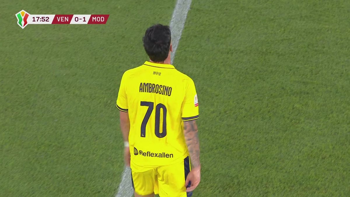 17' | Gol di Ambrosino (Venezia-Modena 0-1)