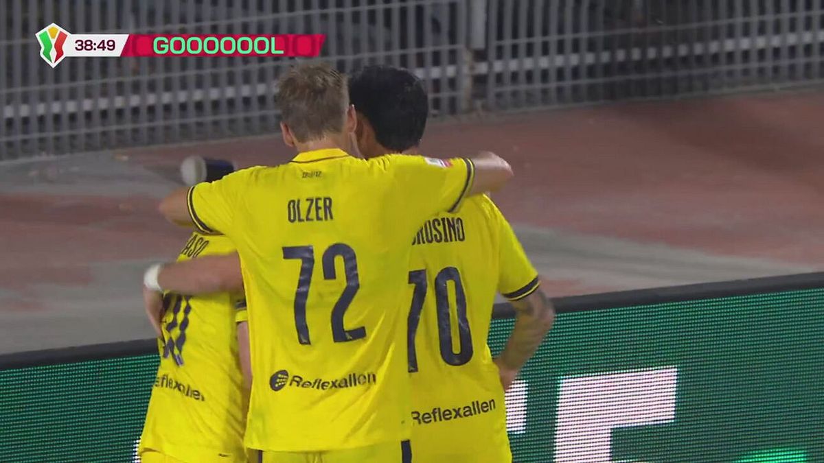 39' | Gol di Ambrosino (Venezia-Modena 1-2)