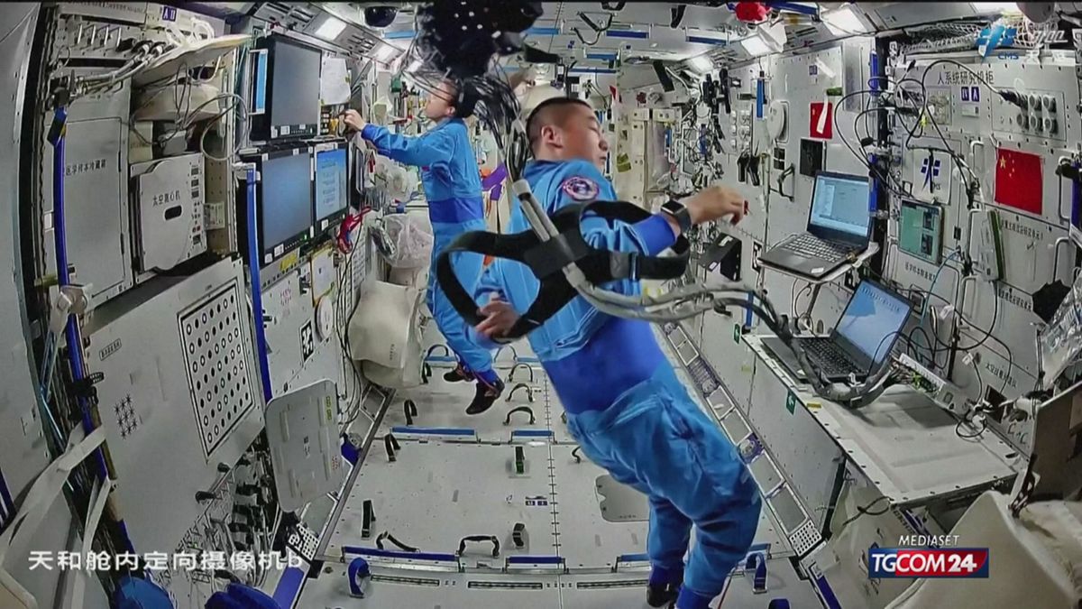 esperimenti cinesi in orbita per sito SRV