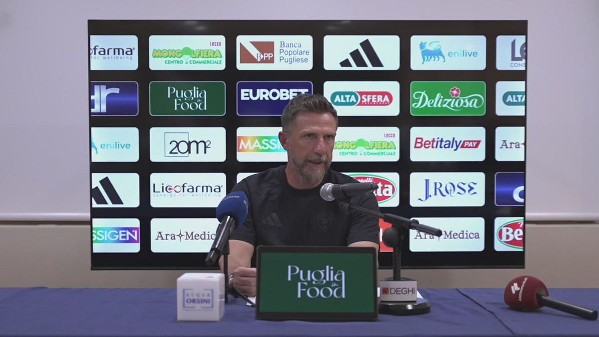 Di Francesco: "Siamo un gruppo ancora in formazione"
