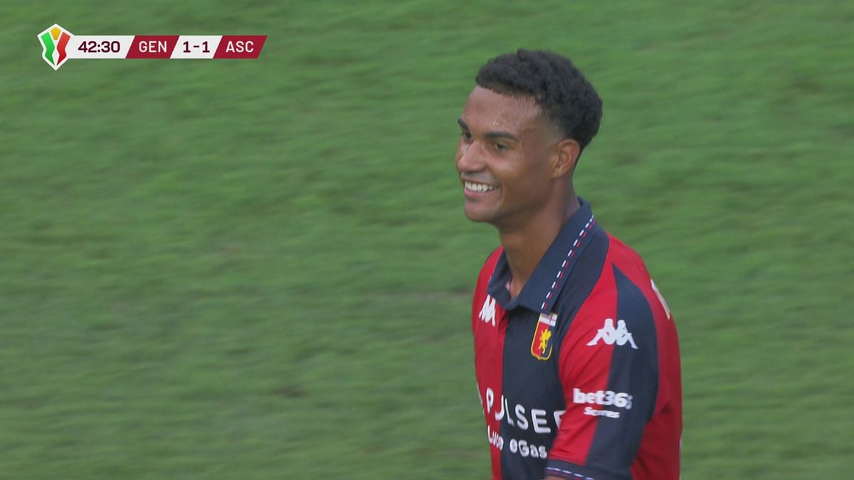 42' | Gol di Marcandalli (Genoa-Ascoli 1-1)