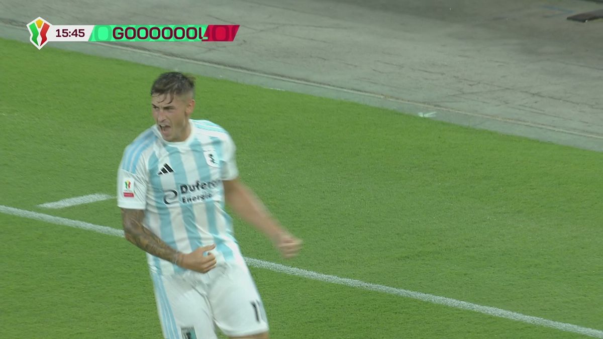 16' | Gol di Guiu (Verona-Entella 0-1)