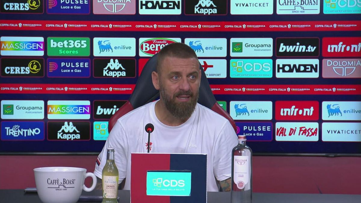 De Rossi: "Sognare non costa nulla, ma c'è da lavorare"