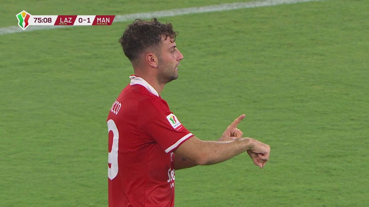 75' | Gol di Ruocco (Lazio-Mantova 0-1)