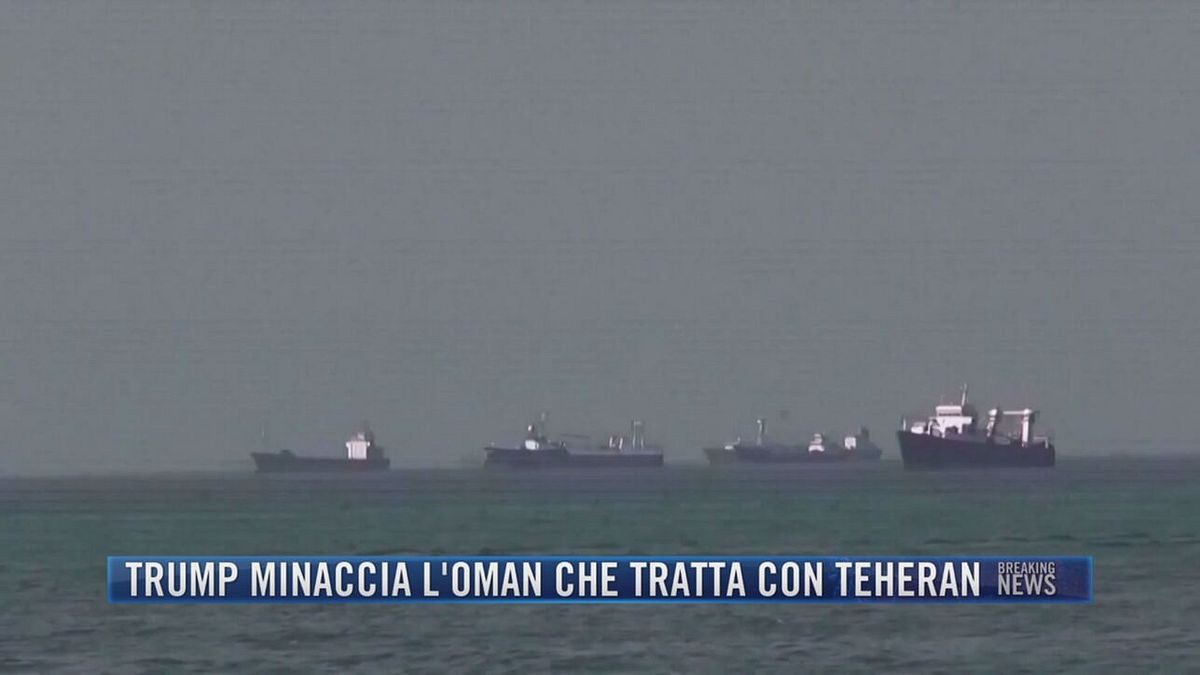 Breaking News delle 21.30 | Trump minaccia l'Oman che tratta con Teheran
