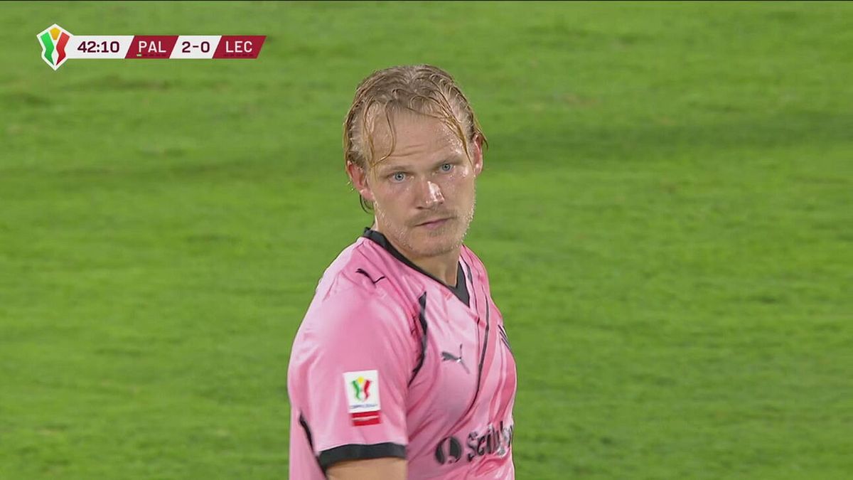 Pohjanpalo supera Falcone e porta il Palermo avanti di due