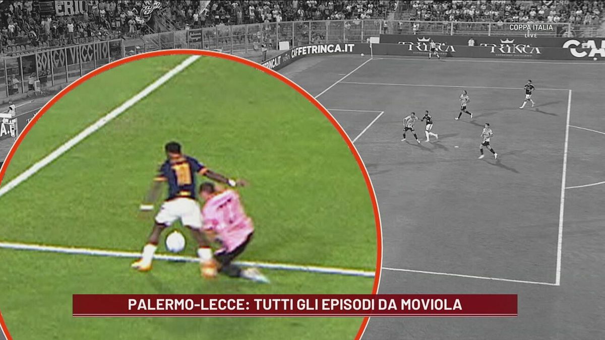 La moviola di Palermo-Lecce: Pierozzi interviene su N'Dri, era rigore?