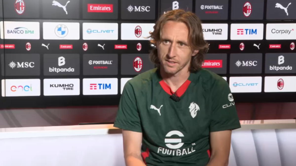 Luka Modric intervistato da Sportmediaset