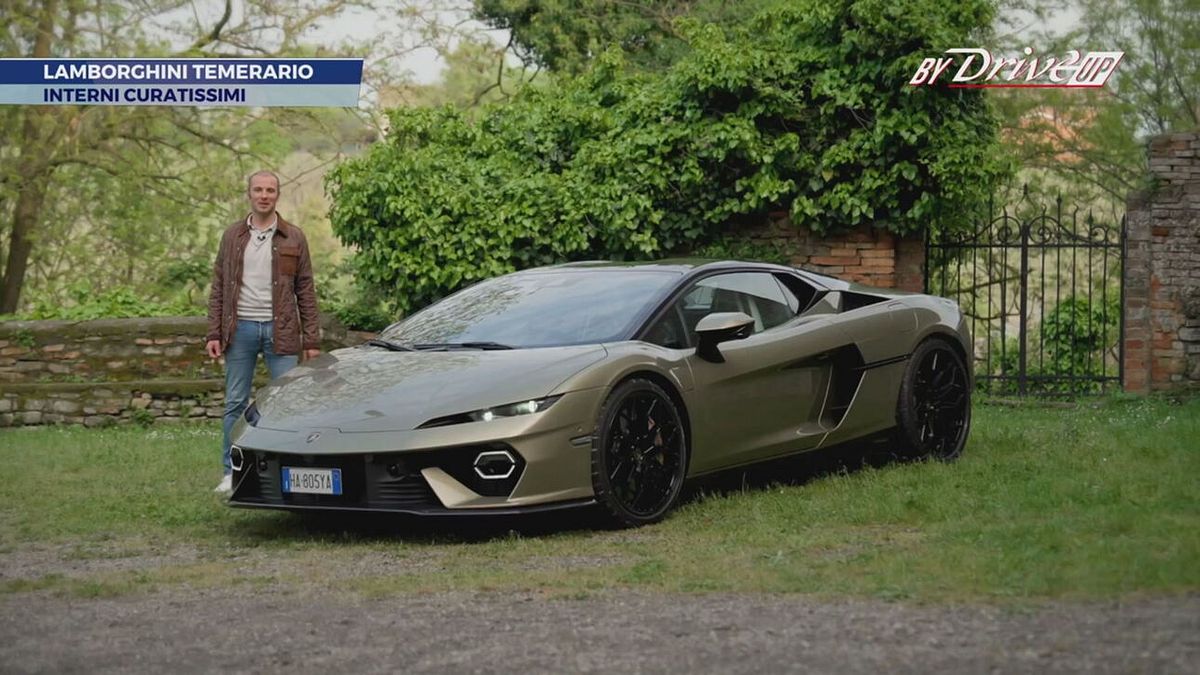A bordo di Lamborghini Temerario