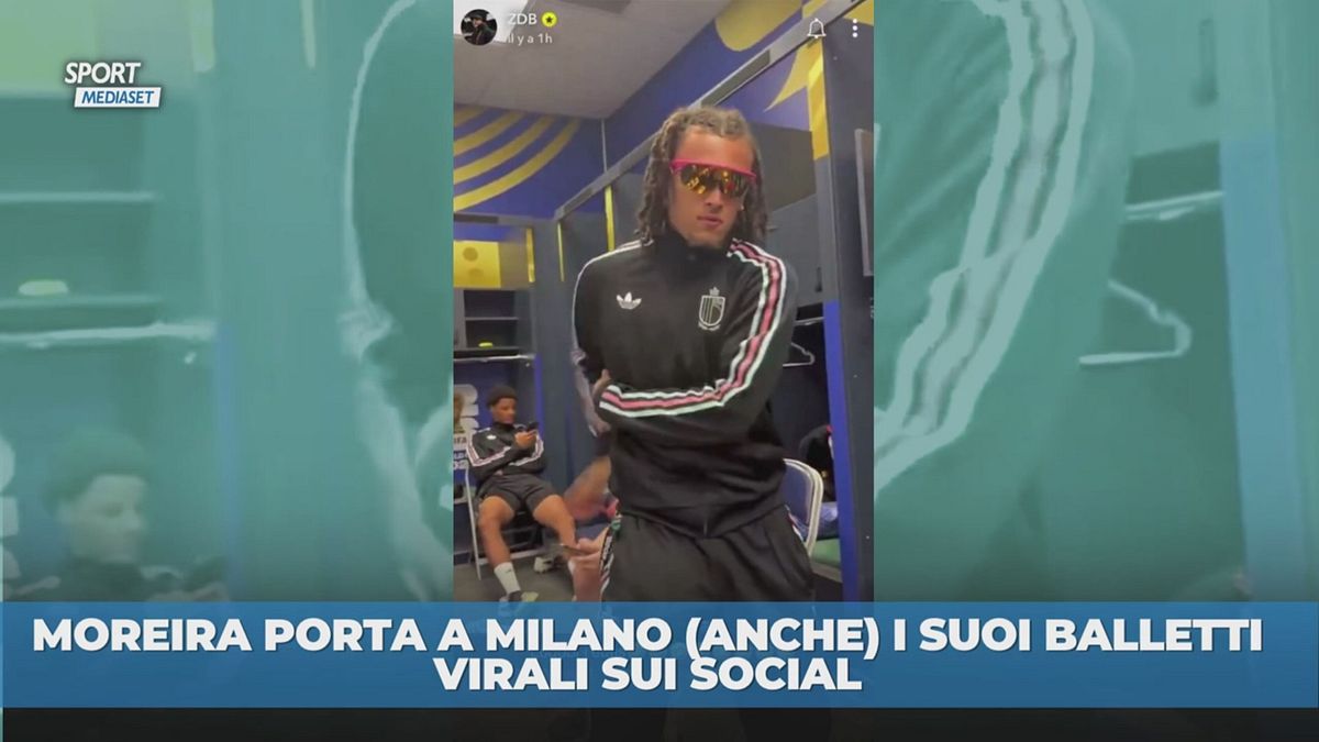 Moreira porta a Milano i suoi balletti virali