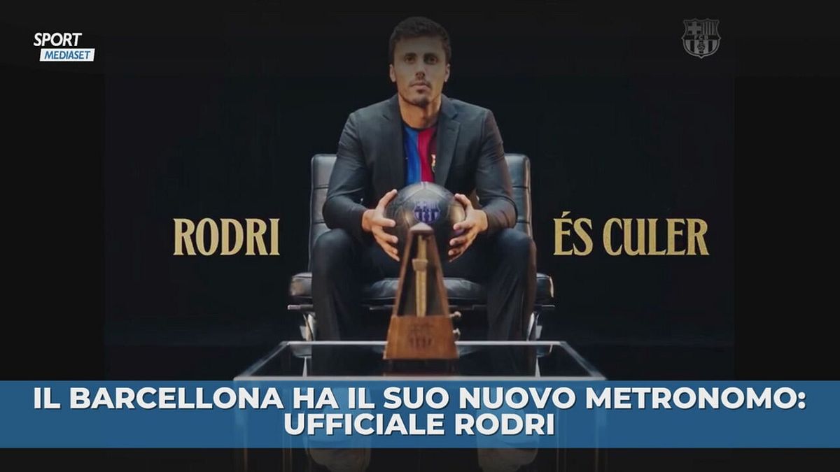 Rodri è del Barcellona