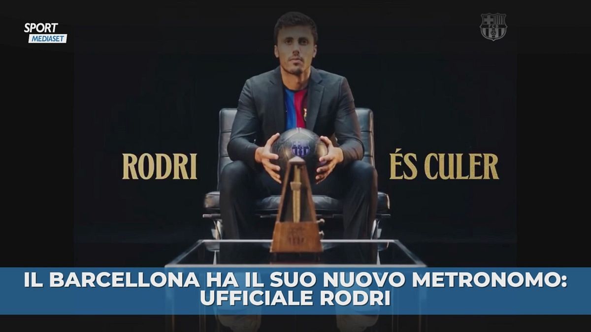 Rodri è del Barcellona