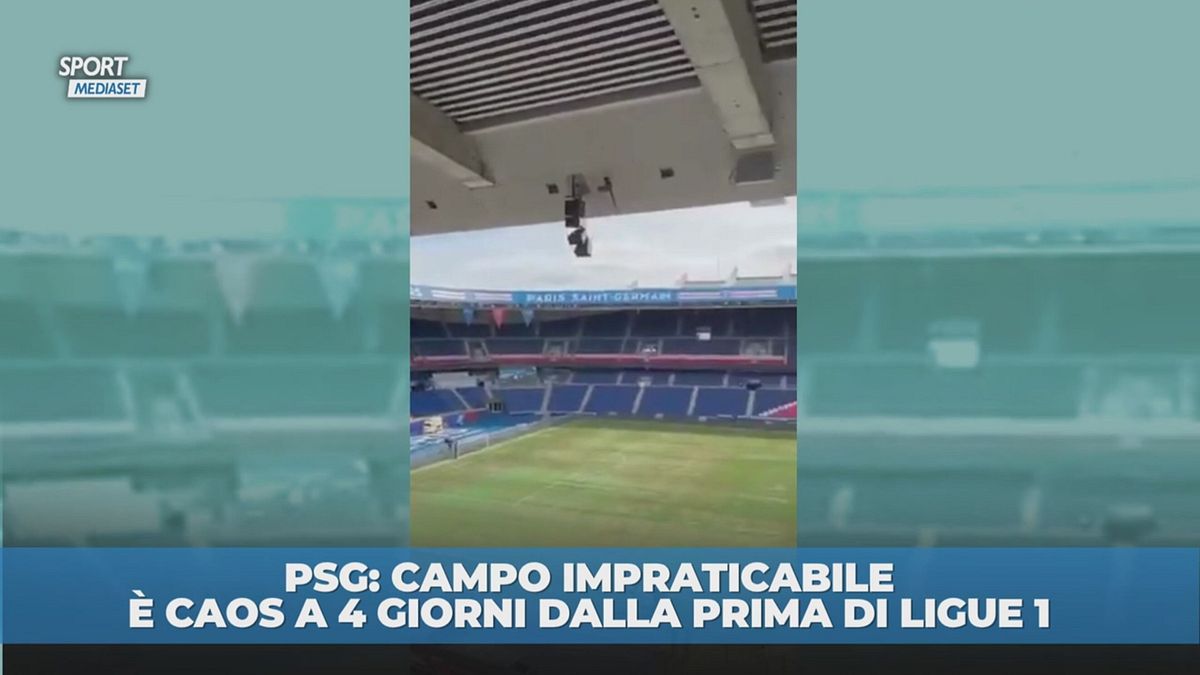 PSG: campo impraticabile