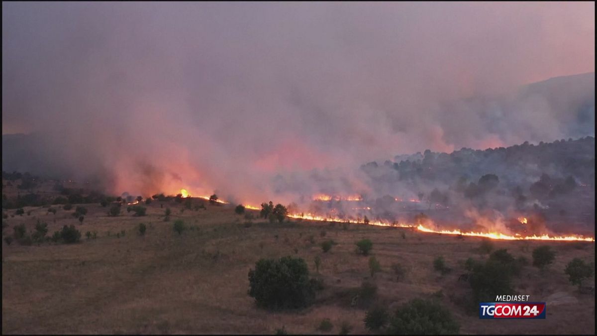Nuovo incendi Macedonia SRV