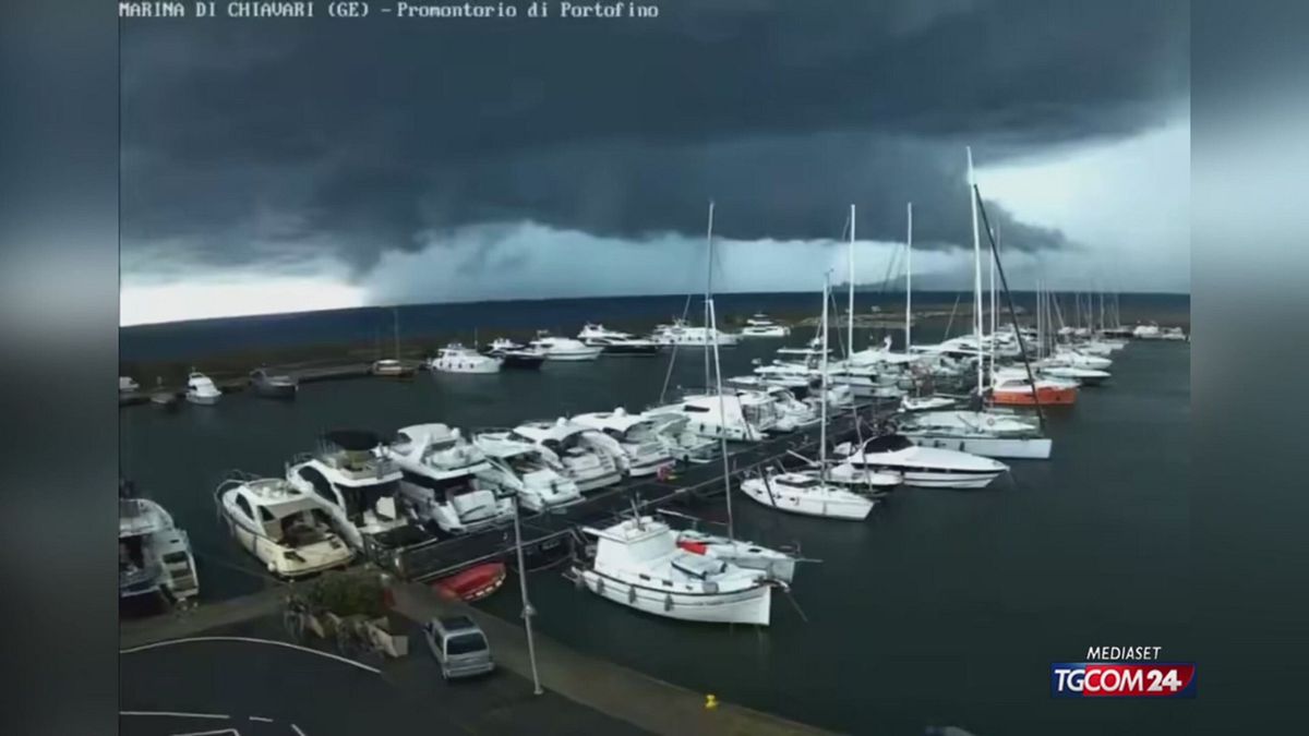 SESTRI LEVANTE TIME LAPSE MALTEMPO X SITO SRV