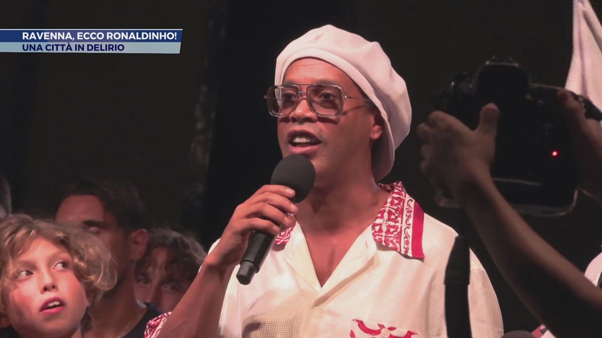 Ravenna, ecco Ronaldinho!