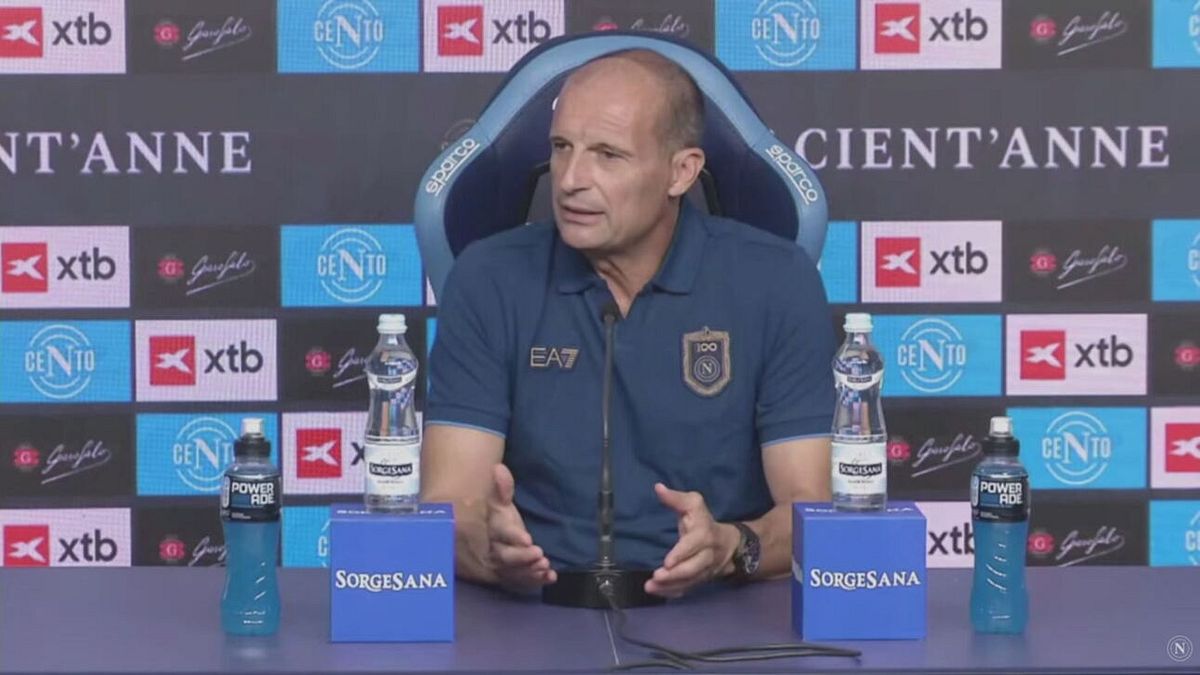 Napoli, Allegri non ha dubbi: "I favoriti sono loro"