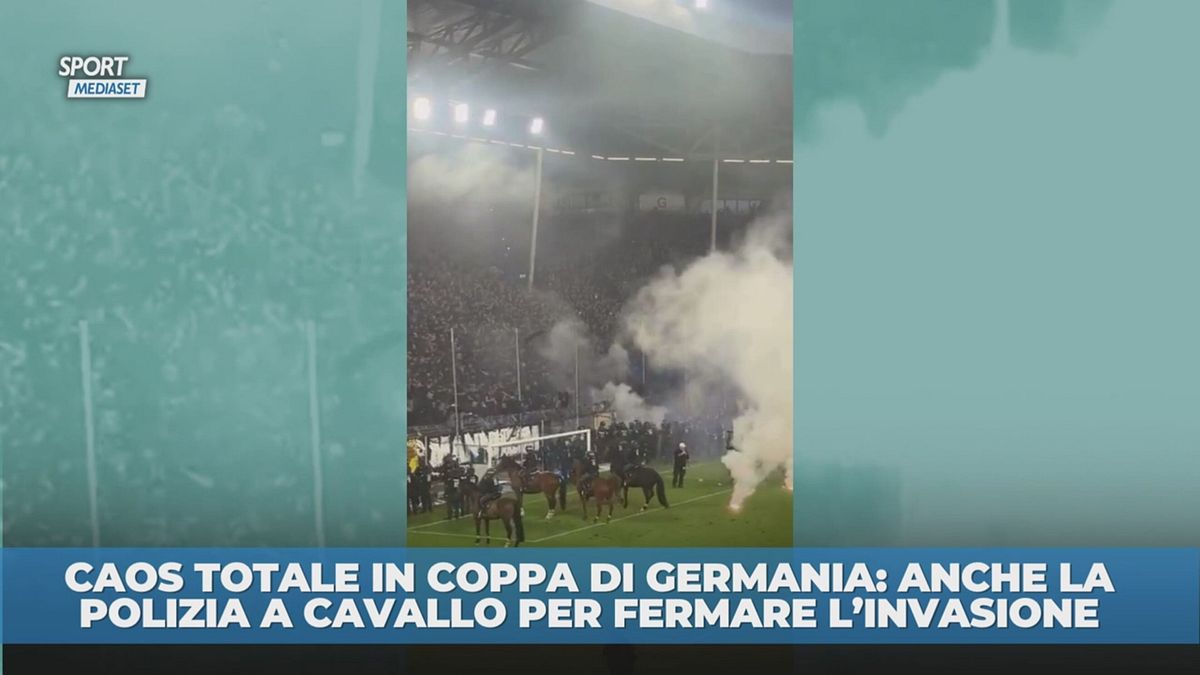 Caos totale in Coppa di Germania