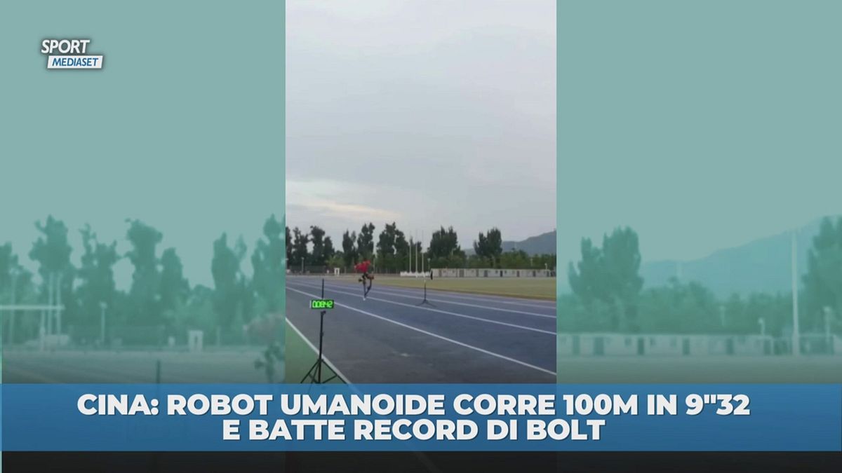 Robot umanoide batte il record dei 100 metri di Bolt