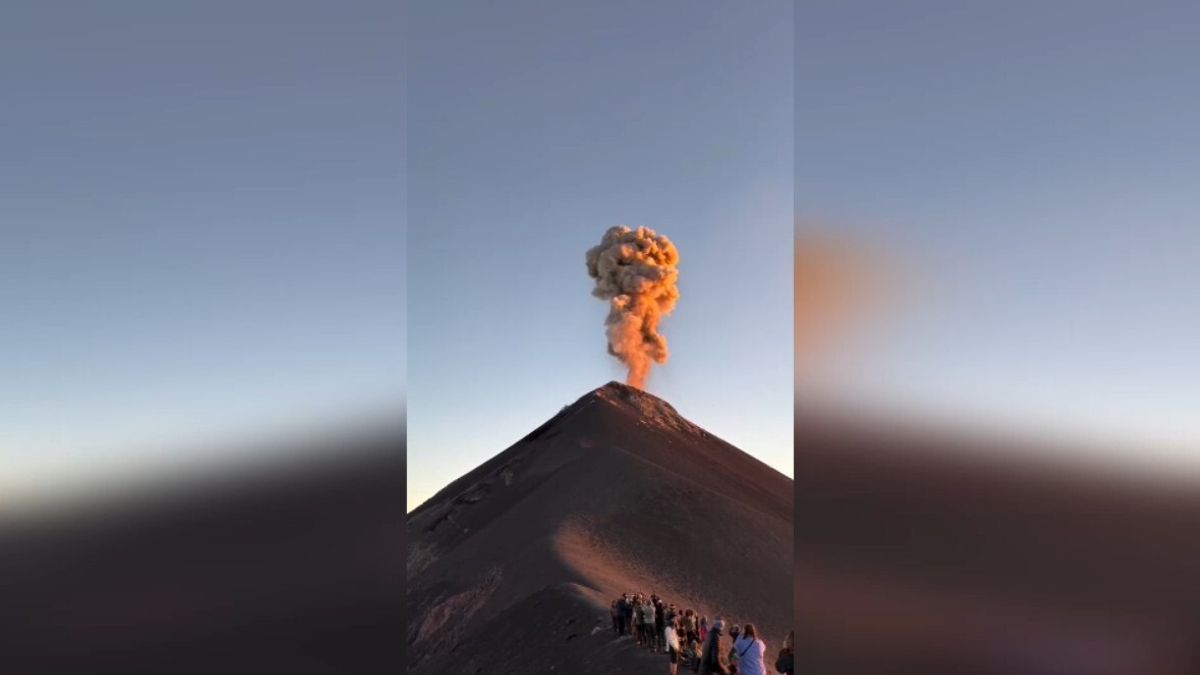 Lo spettacolo del Volcán de Fuego in Guatemala