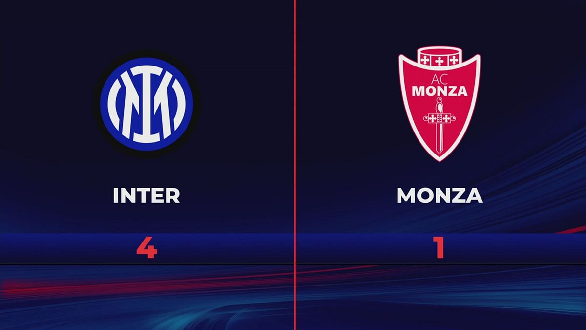 Inter-Monza 4-1: gli highlights