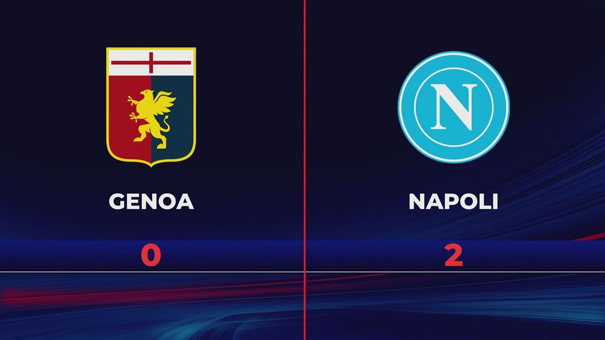 Genoa-Napoli 0-2: gli highlights