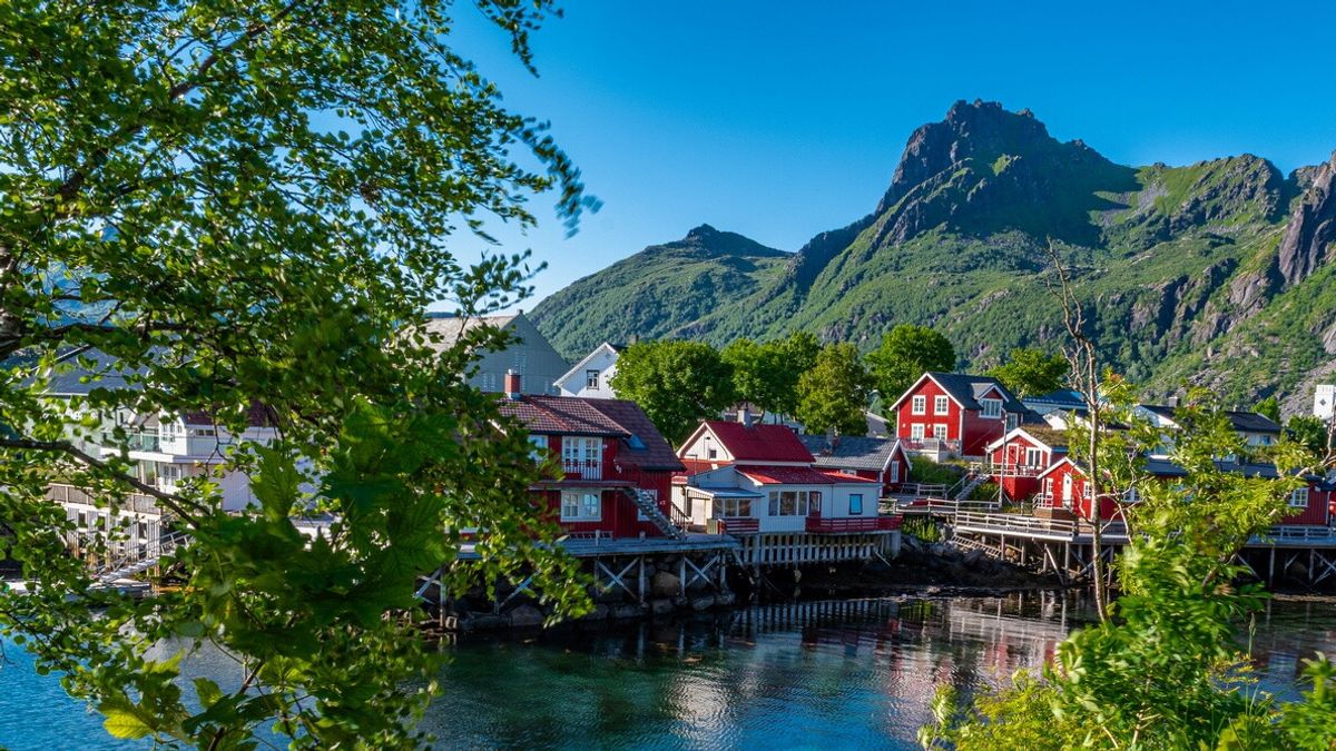   Svolvær Henningsvær, Isole Lofoten, Norvegia