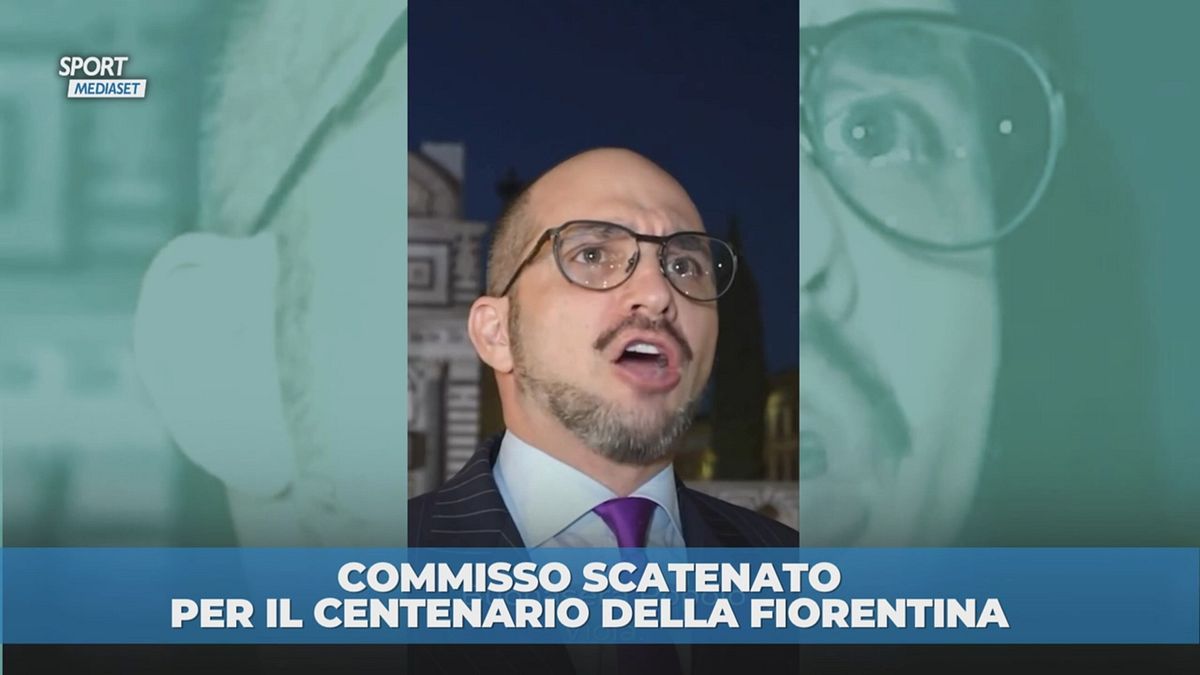 100 anni Fiorentina: Commisso scatenato