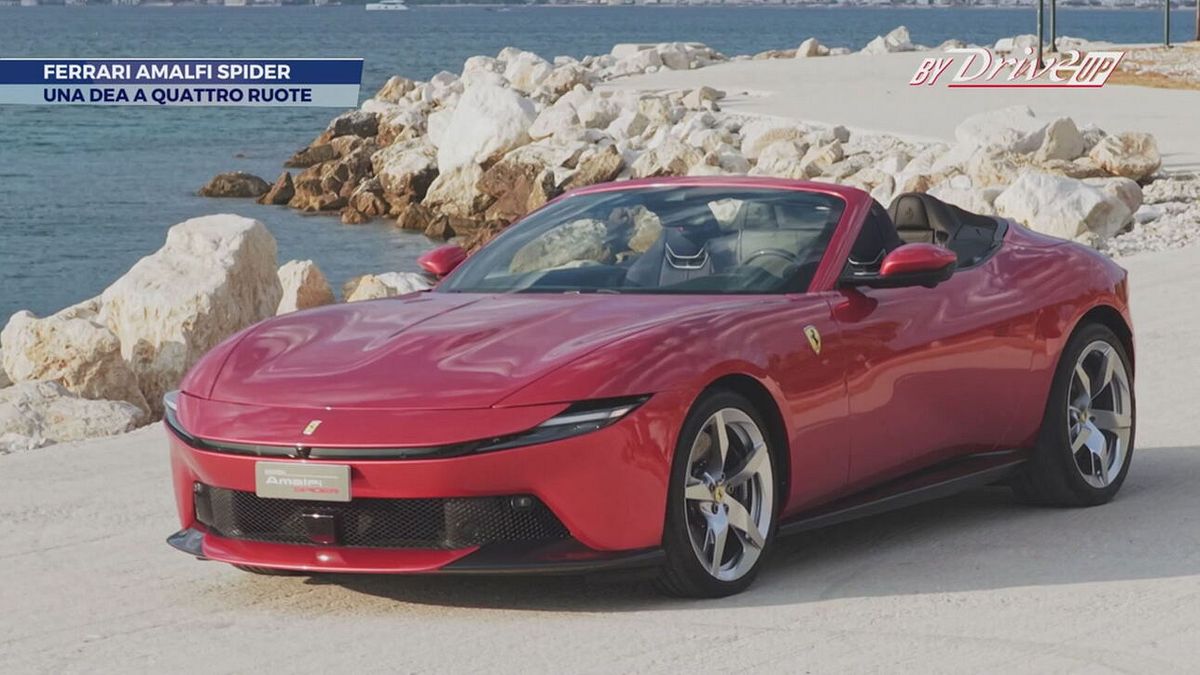 A bordo di Ferrari Amalfi Spider