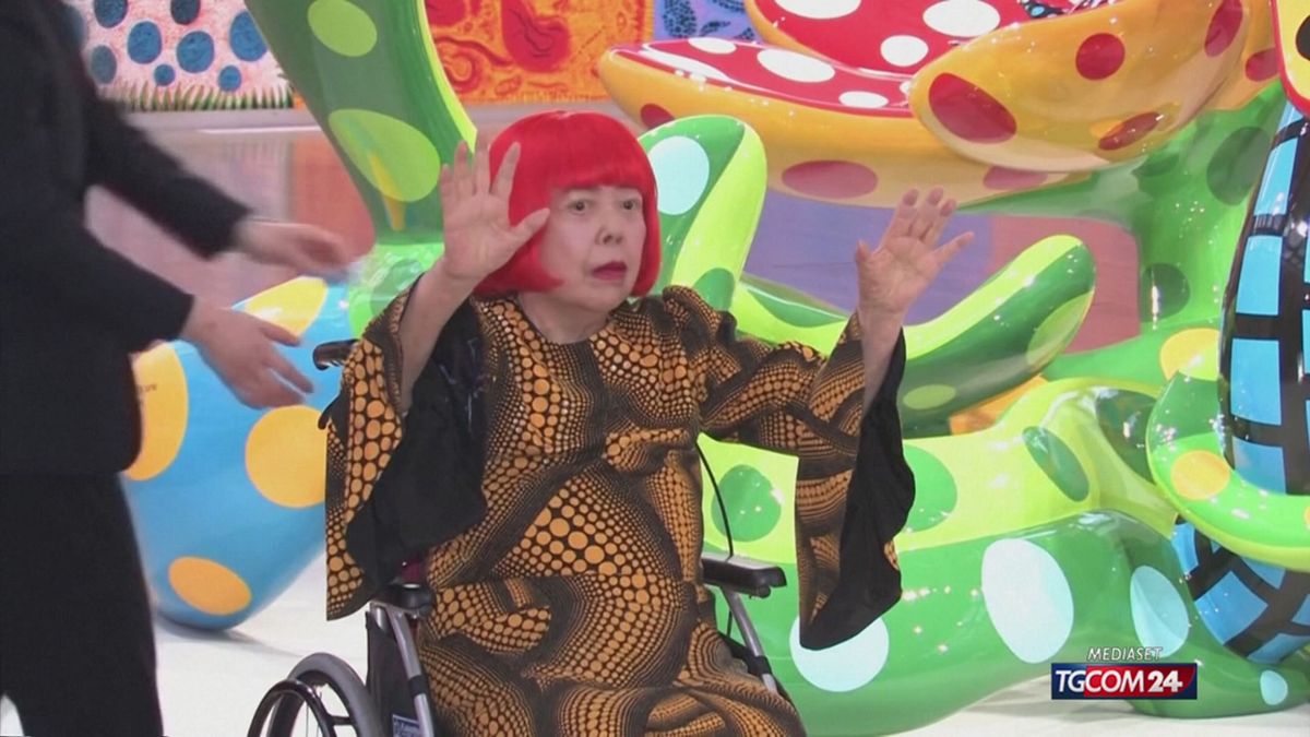 GIAPPONE MORTA ARTISTA Yayoi Kusama SRV