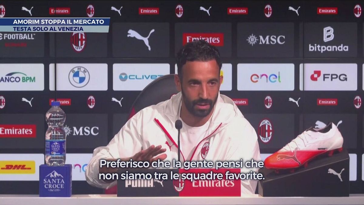 Amorim stoppa il mercato