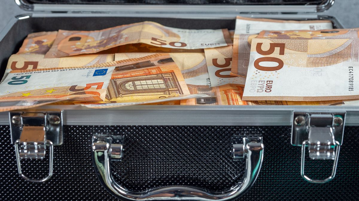 valigetta banconote 50 euro
