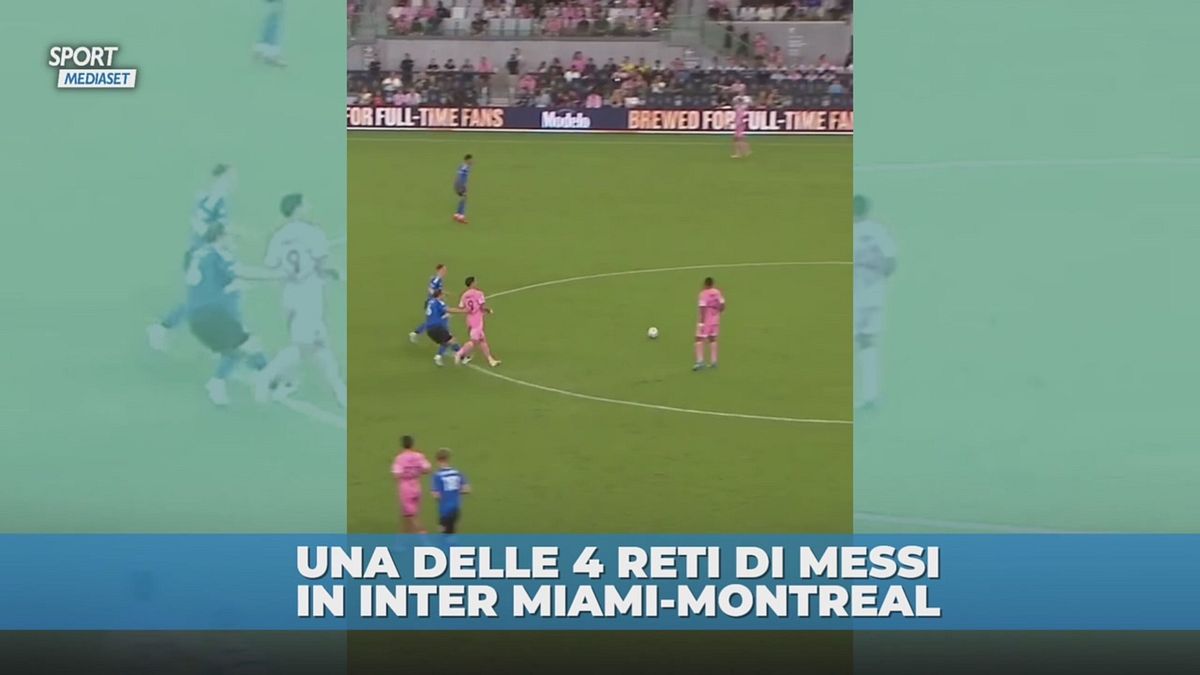 Messi a valanga: poker di gol nell'Inter Miami