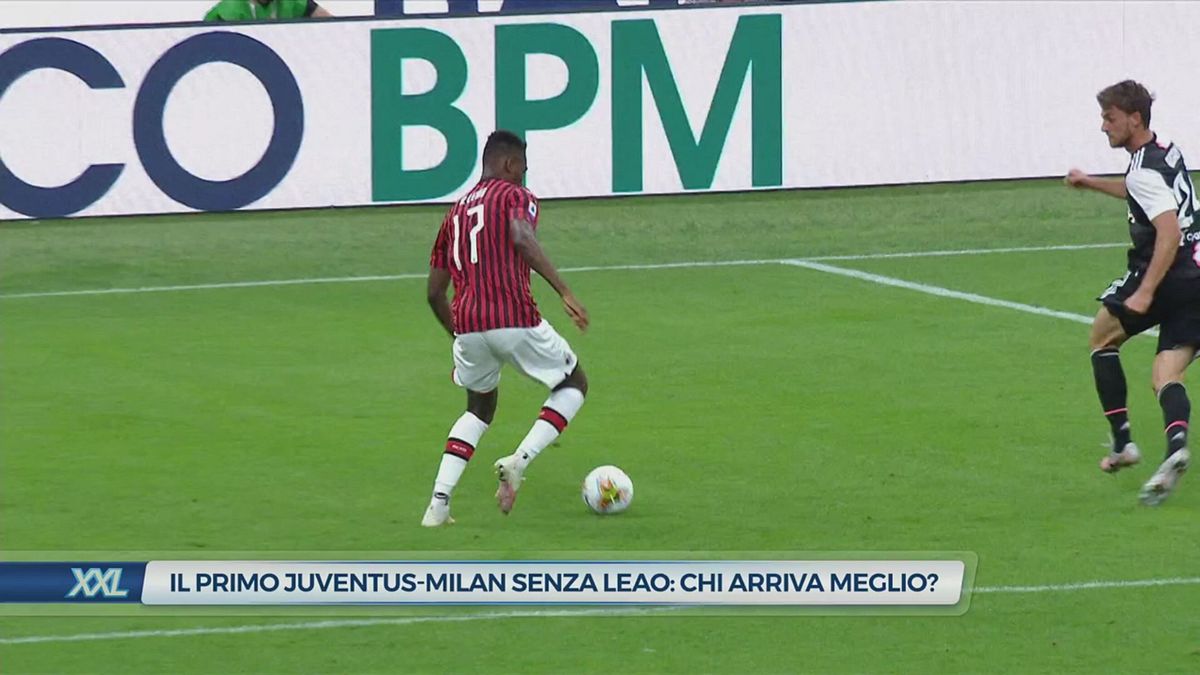 Il primo Juventus-Milan senza Leao