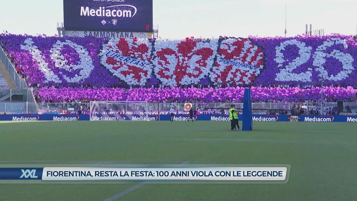 Fiorentina, resta la festa
