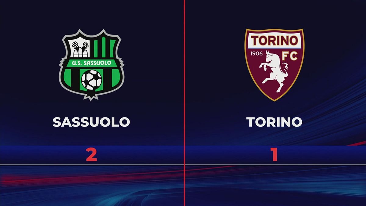 Sassuolo-Torino 2-1: gli highlights