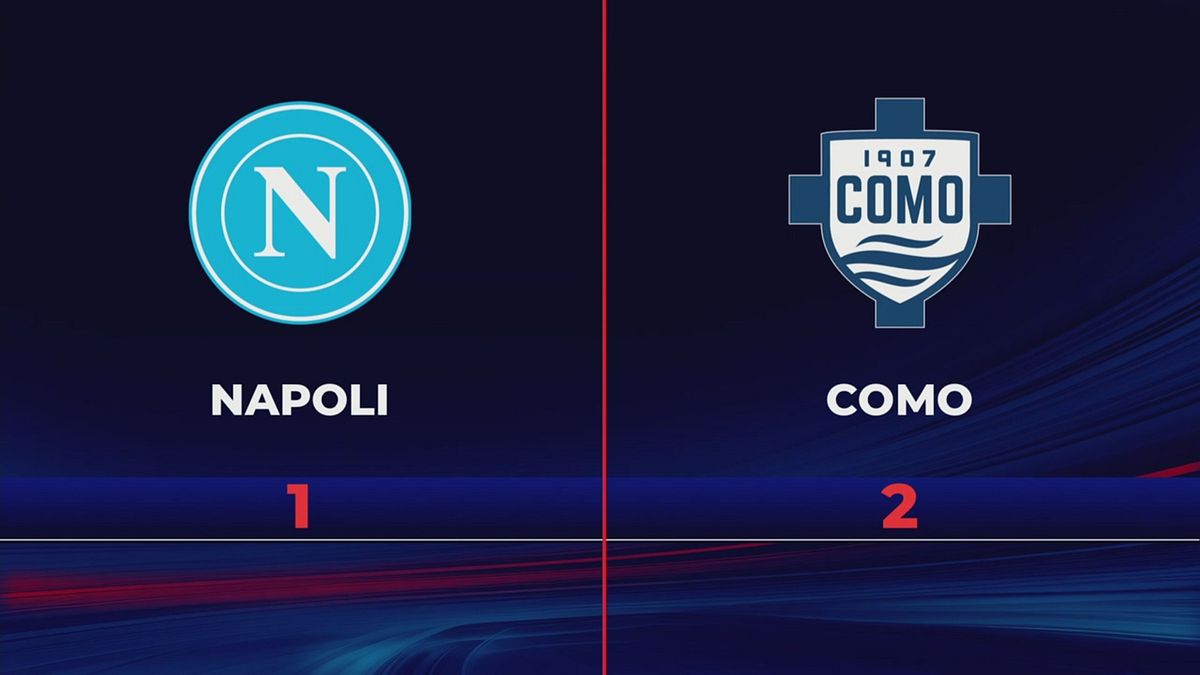 Napoli-Como 1-2: gli highlights