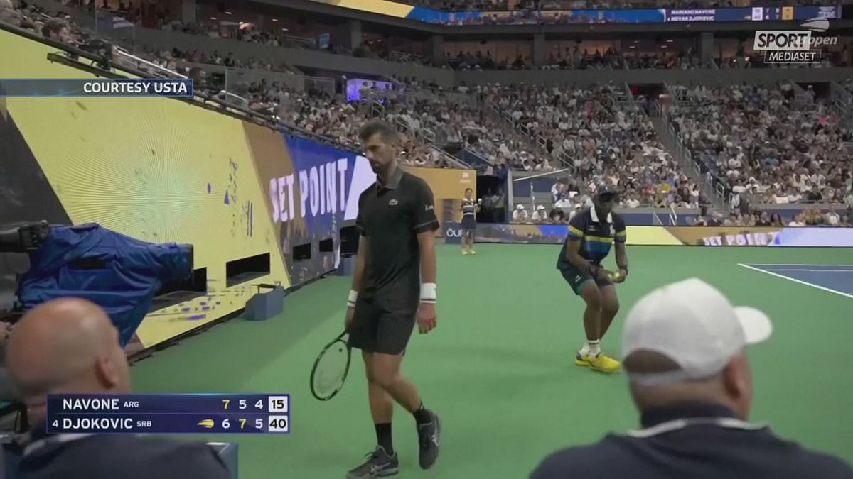 US Open, Djocovic: vomito e problemi fisici, out contro Navone SRV