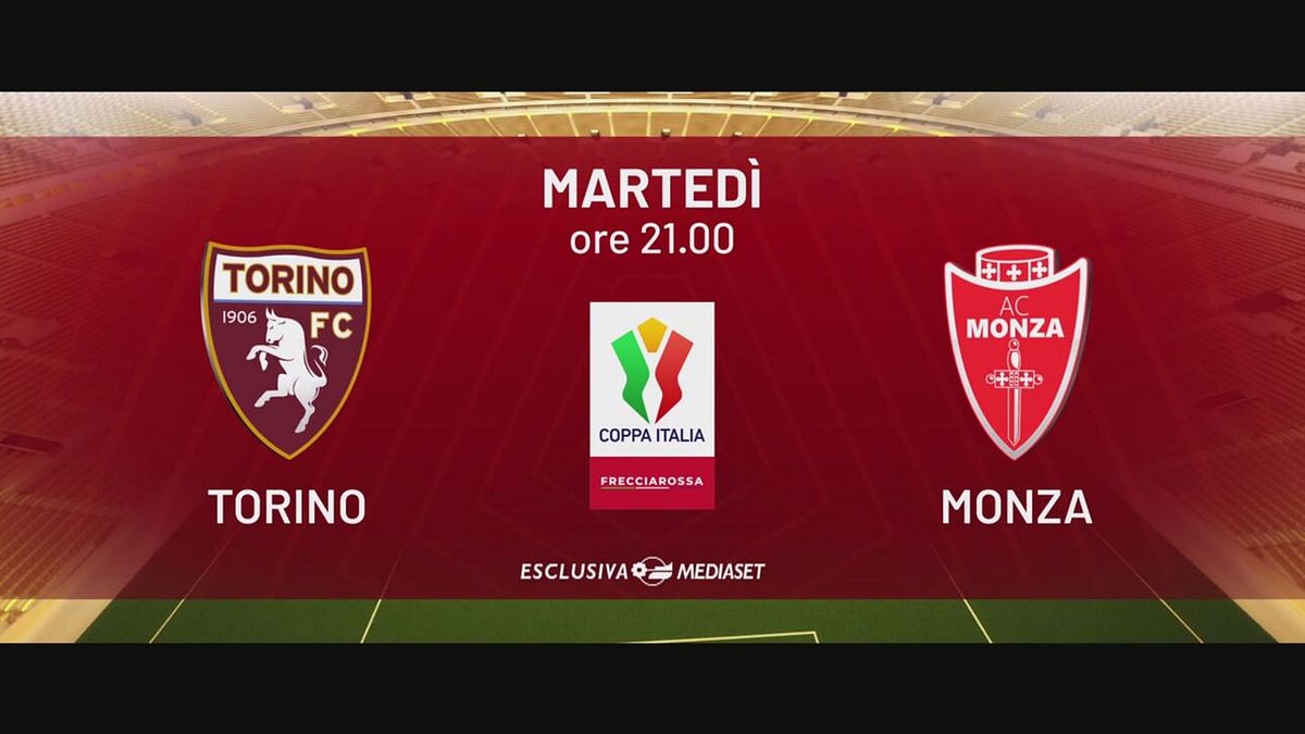 Torino-Monza: martedì 1 settembre alle 21.00 su Italia 1