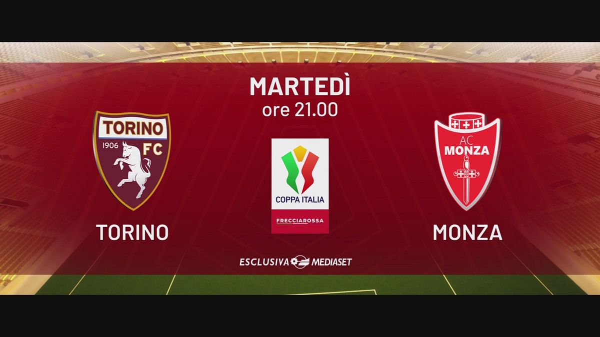 Torino-Monza: martedì 1 settembre alle 21.00 su Italia 1