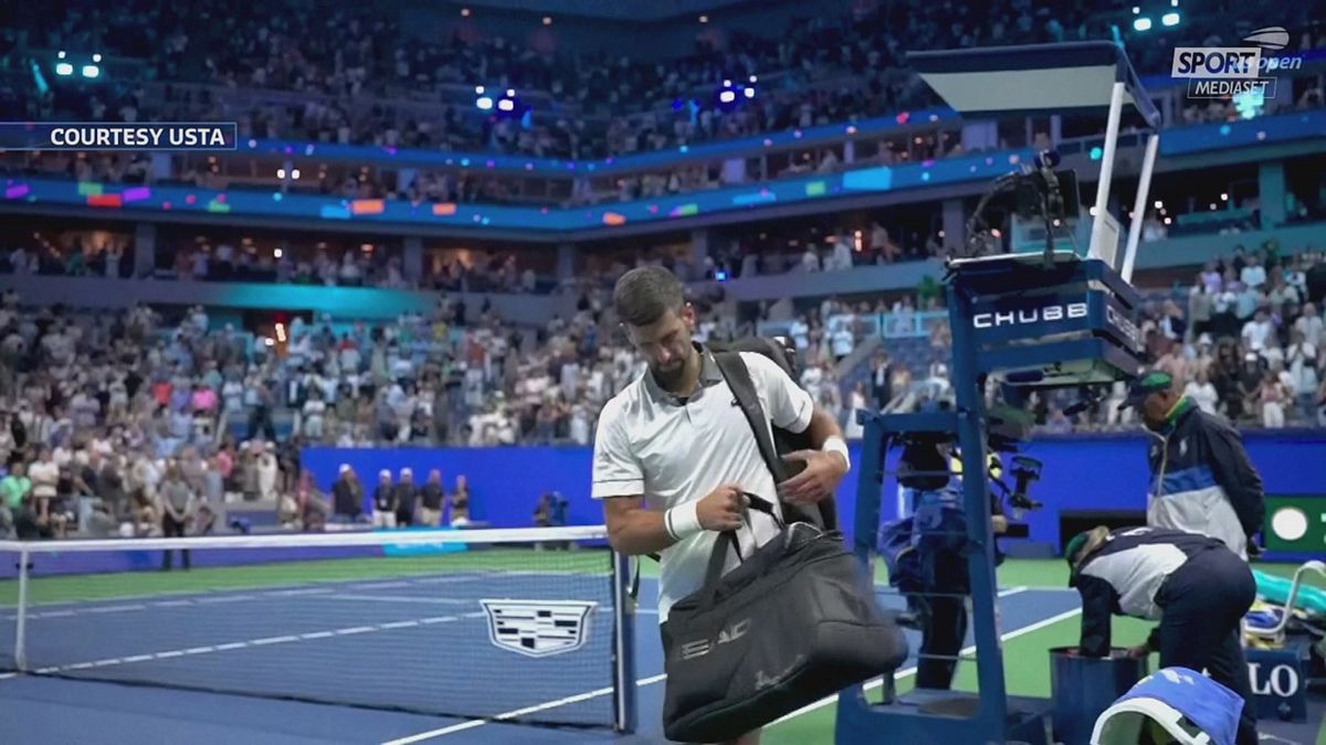 SRV RULLO TENNIS DJOKOVIC FINE DI UN'ERA 31/08 SRV