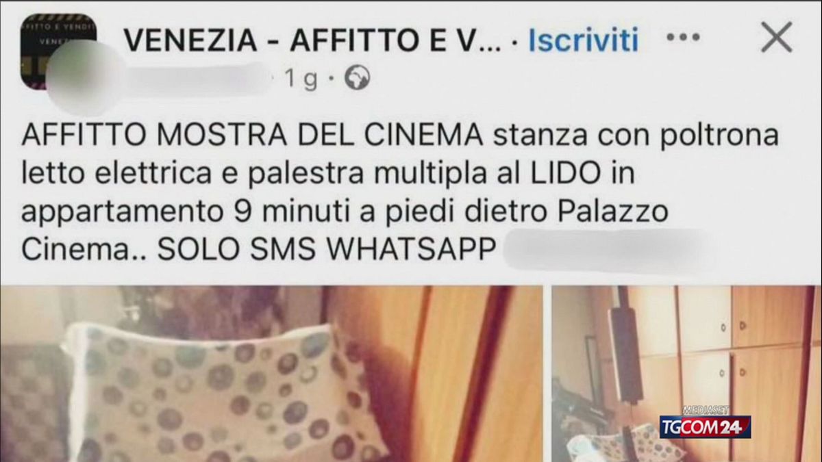 18.15 VENEZIA, FOLLIE PER L'AFFITTO con poltrona