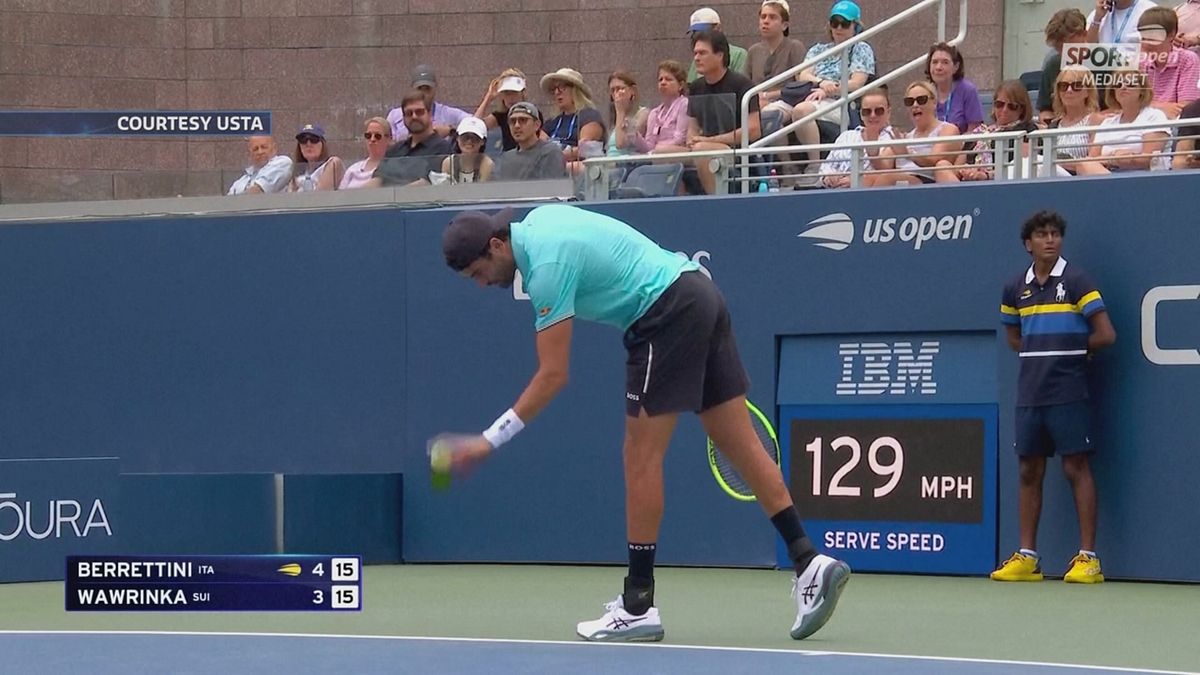 US OPEN BERRETTINI VS WAWRINKA 1/9 SRV