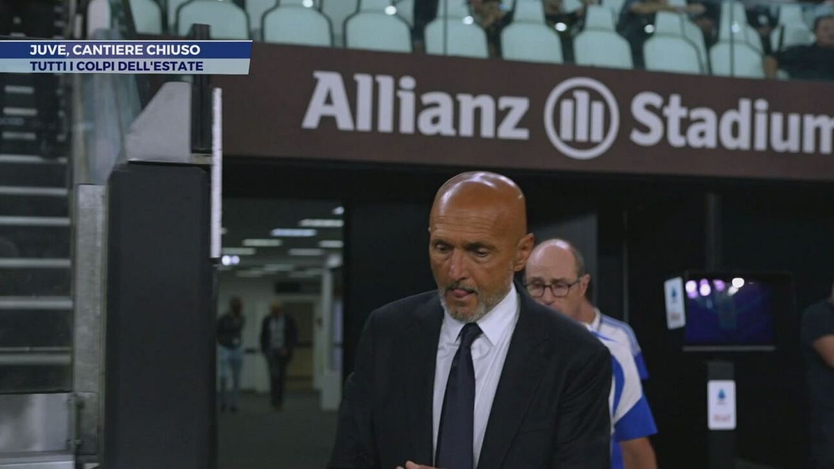 Juve, cantiere chiuso