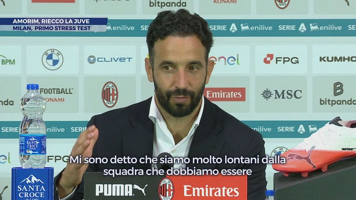 Amorim, riecco la Juve