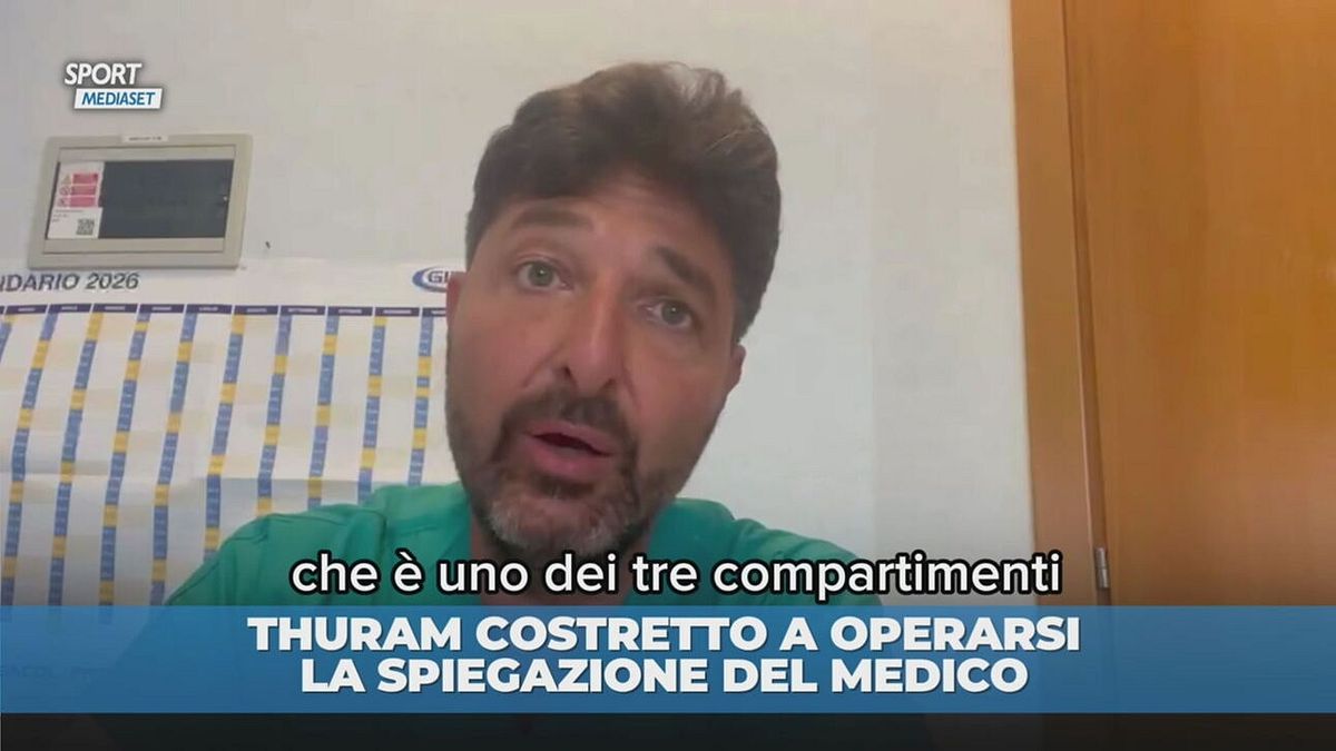 Thuram si opera. Parla il medico