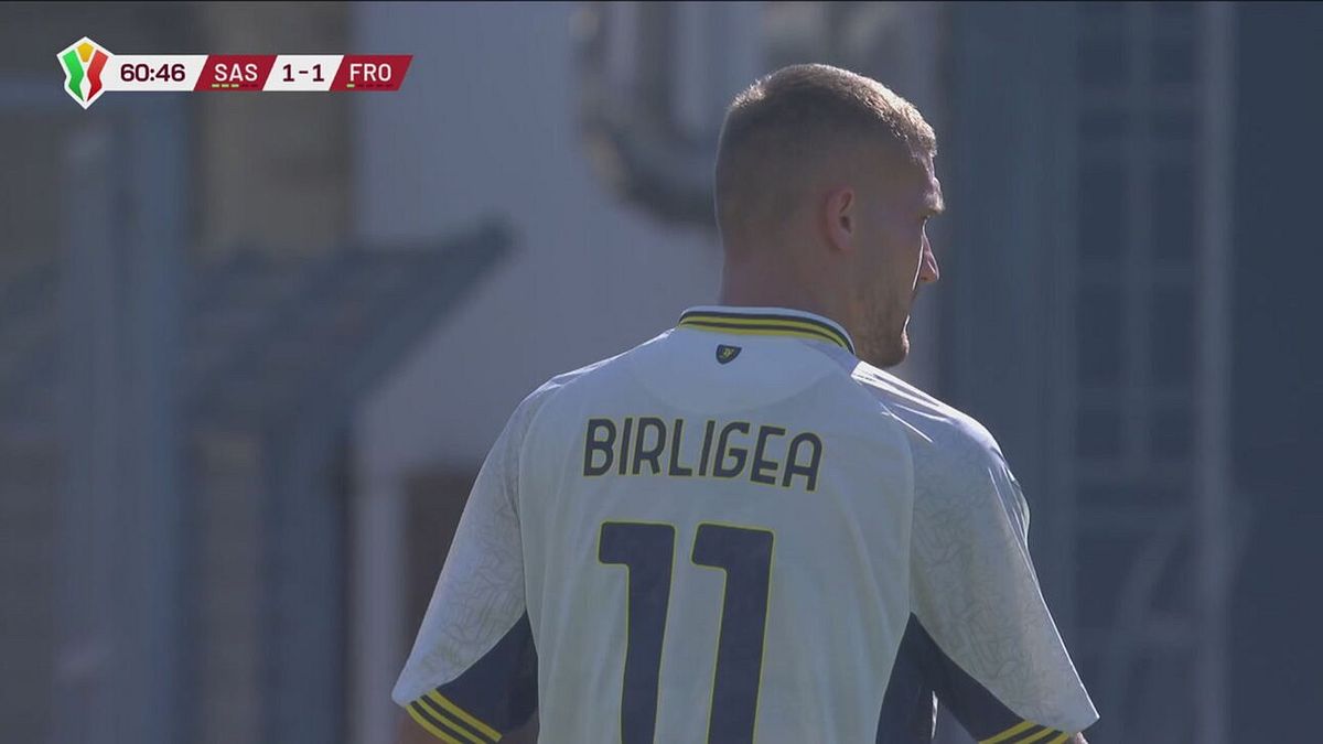 Birligea la ribalta, ma in fuorigioco. Sassuolo-Frosinone resta sull'1-1